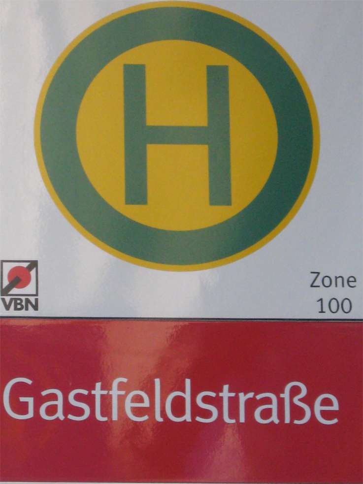 Haltestelle Gastfeldstrae. Foto: TCBS / Rolf Fraedrich