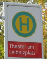 Haltestelle Leibnizplatz. Foto: TCBS / Rolf Fraedrich